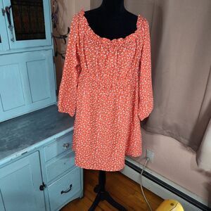 Divided H&M Floral Mini Dress Womens XL